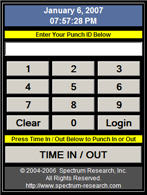 Web Based Time Clock Software