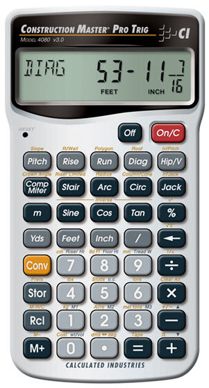 Trig Calculator - Construction Master Pro Trig