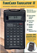 Time Card Tabulator II Time Calculator