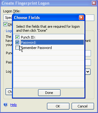 Microsoft Biometric Finger Print Reader Configuration